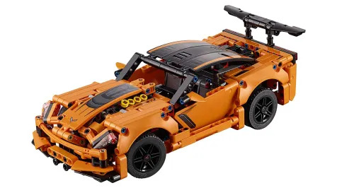 <h6><u>Corvette ZR1 Lego kit</u></h6>
