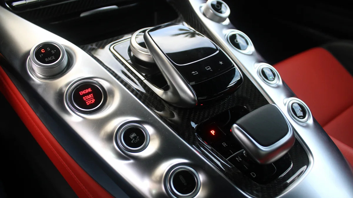 Mercedes-AMG GT S center console