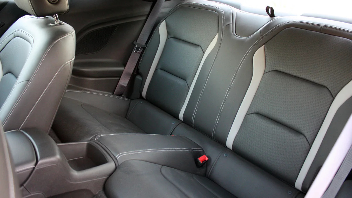 2016 Chevrolet Camaro rear seats