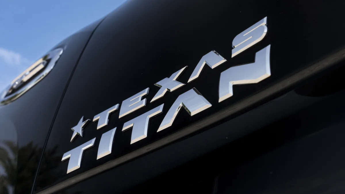 2017 Nissan Texas Titan Exterior Badge