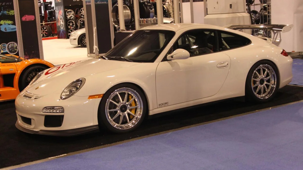SEMA 2010: HRE Wheels Booth Porsche 911 GT3 RS