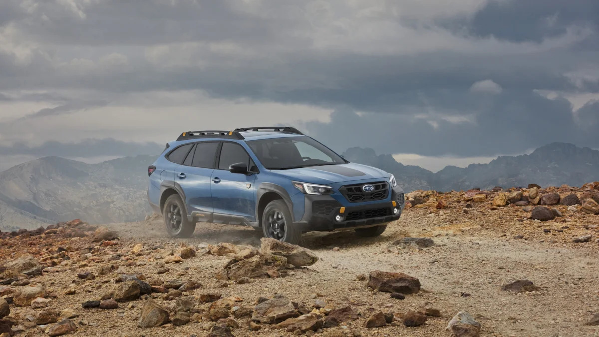 2024 Subaru Outback Wilderness action