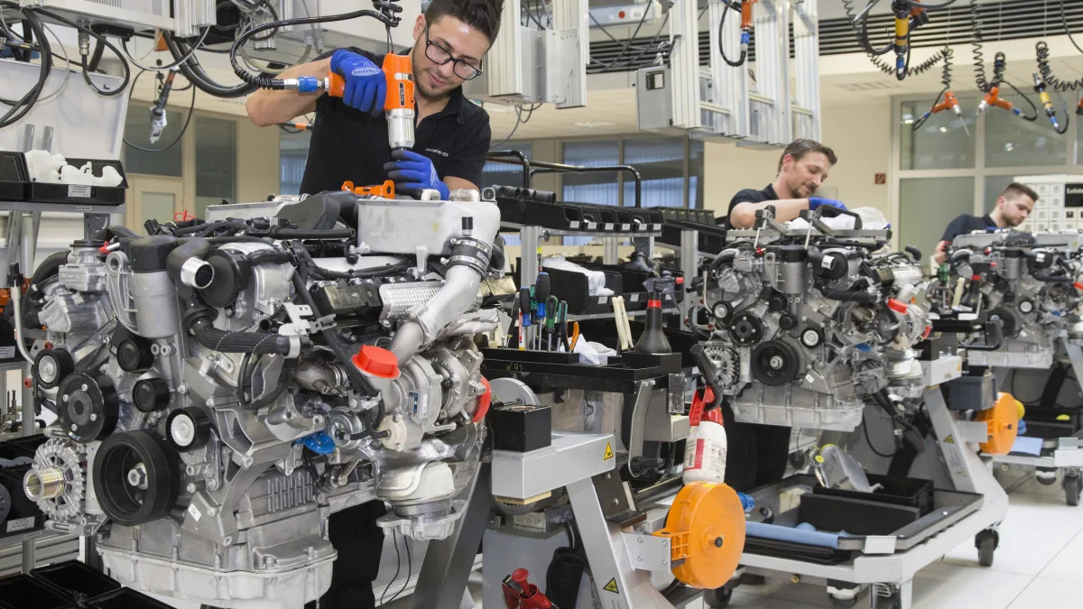 Mercedes-AMG V12 Engine Production