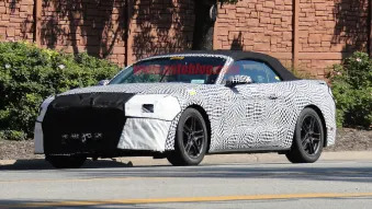 2018 Ford Mustang Convertible Spy Photos