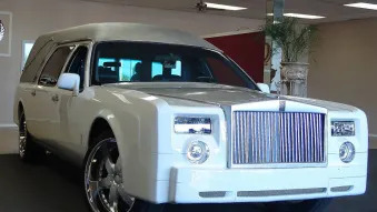 Fake Rolls-Royce Phantom Hearse