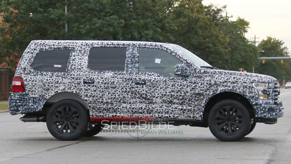 2018 Ford Expedition spied profile