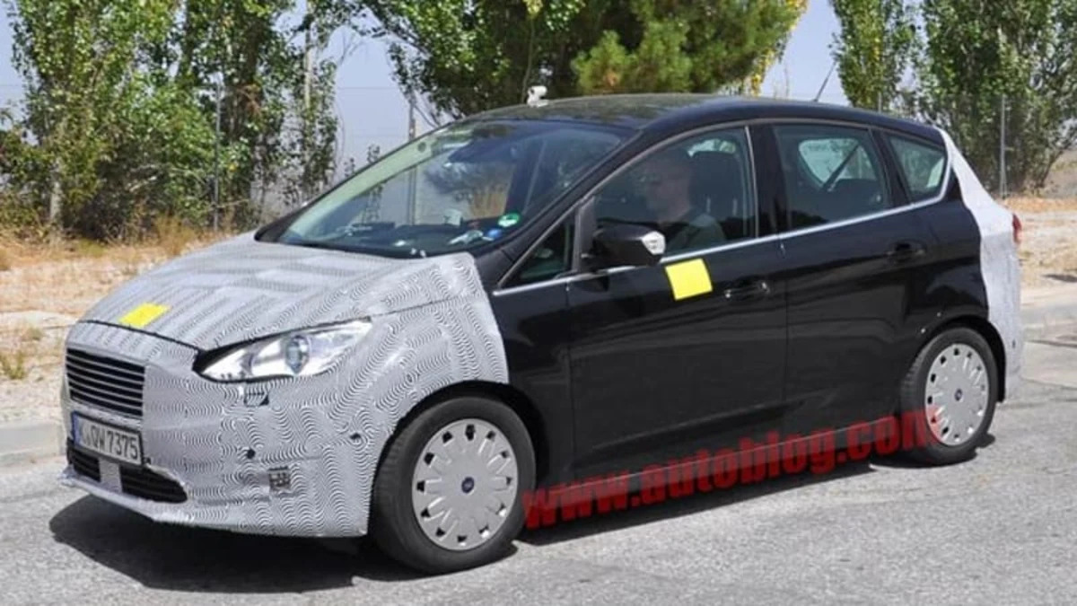 Ford C-Max spied with fresh updates