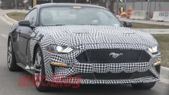 Ford Mustang GT mule spy photos