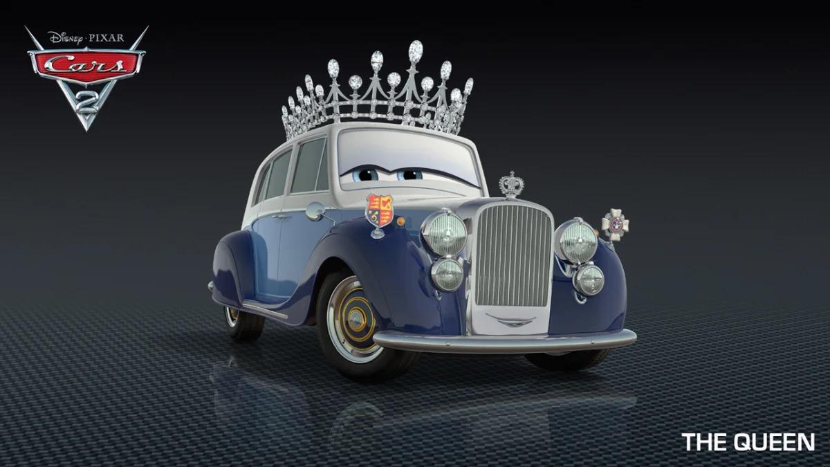 The Queen Cars 2 character