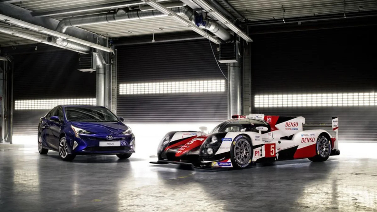 toyota ts050 hybrid with prius