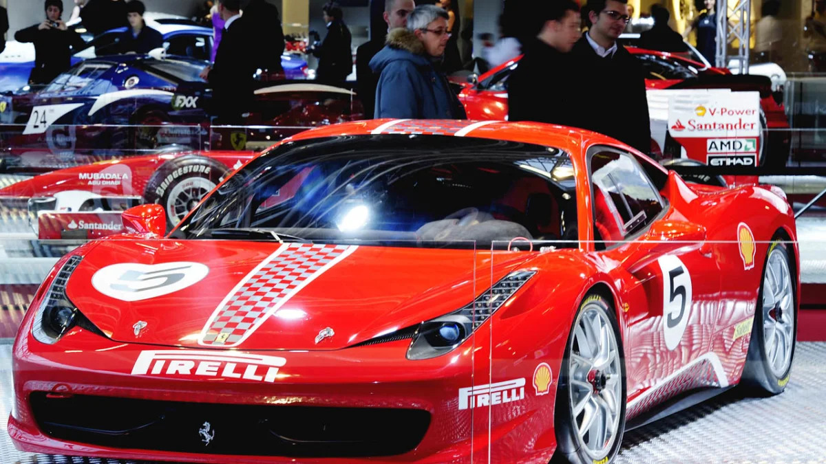Ferrari 458 Challenge makes its world debut at the Bologna Motor Show