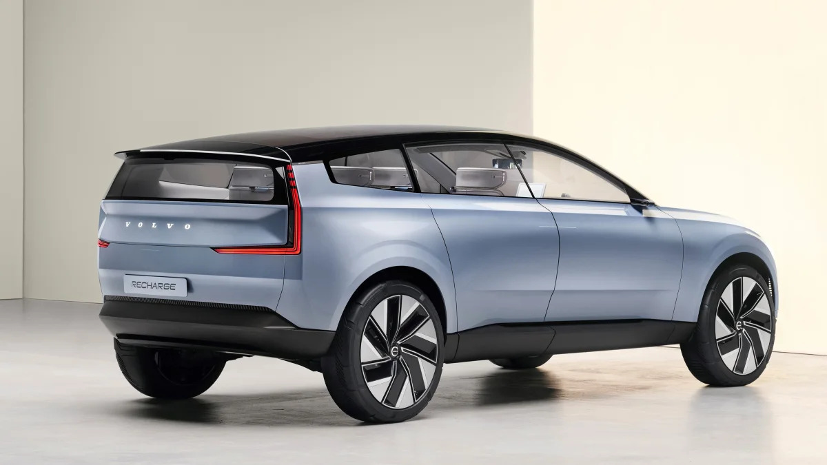 Volvo Concept Recharge, Exterior right side/rear