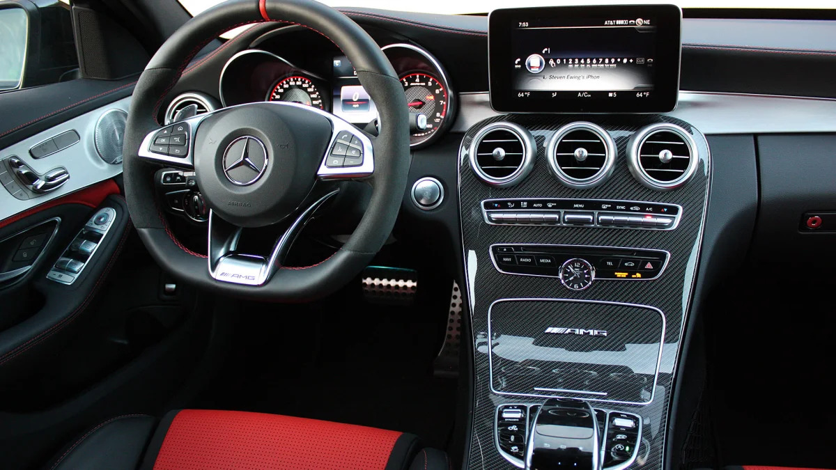 2015 Mercedes-AMG C63 S interior