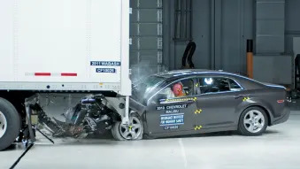 Insurance Institute for Highway Safety semi trailer underride crash tests