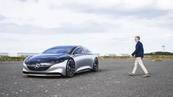 Mercedes EQS Concept in Japan
