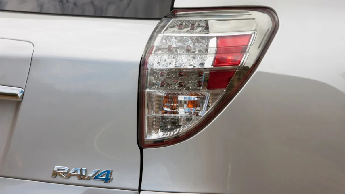 Toyota RAV4 EV rear taillight