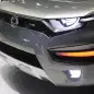 Ssangyong XAV concept unveiled at the 2015 Frankfurt Motor Show, front bumper detail.