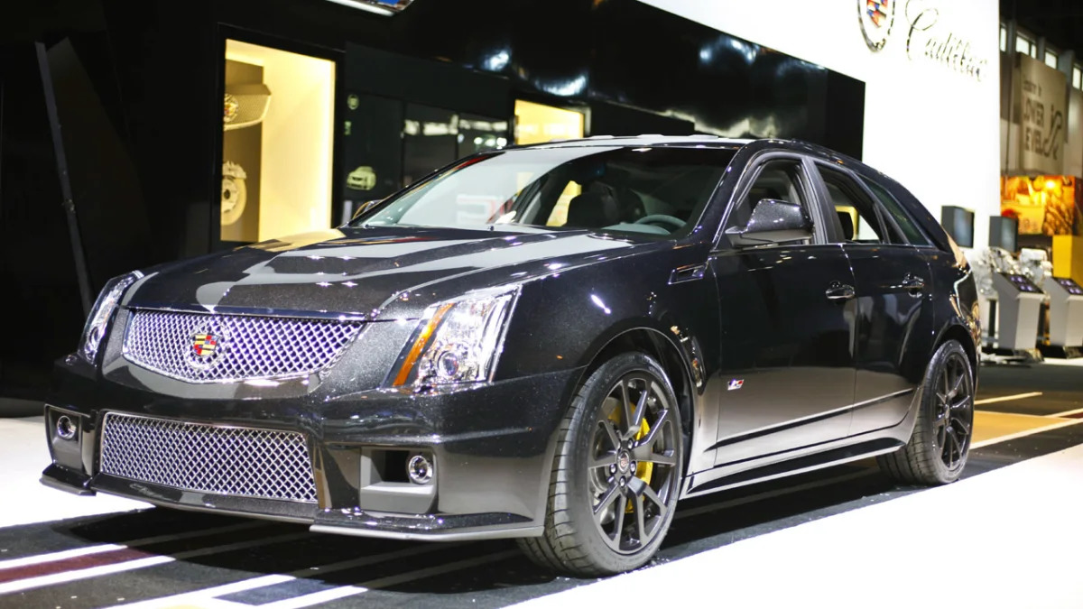 2011 Cadillac CTS-V Sport Wagon Black Diamond Edition