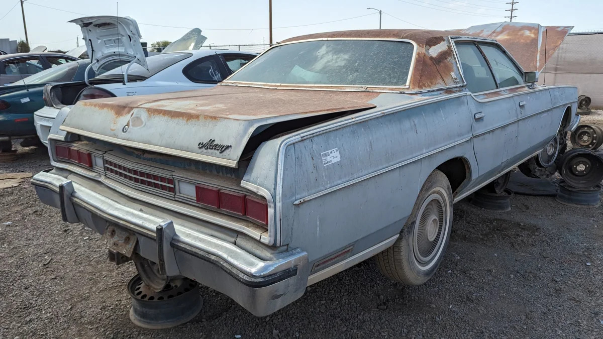 53 - 1973 Mercury Marquis in Arizona junkyard - photo by Murilee Martin