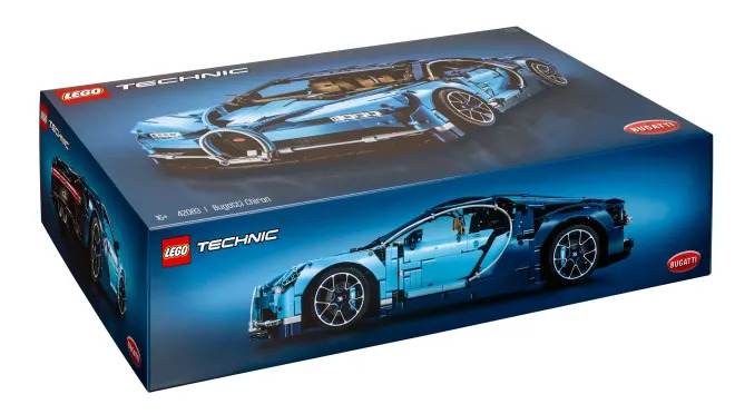 LEGO Technic : une Bugatti Chiron échelle 1/8 de 3599 pièces !
