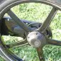 GoCycle GX rear wheel and brake