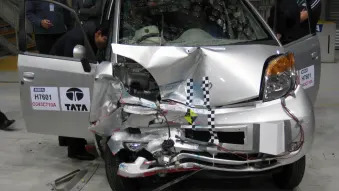 Tata Nano European crash test