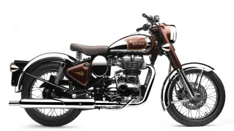Royal Enfield Classic Chrome and Bullet 500