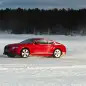 Bentley Continental GT snow