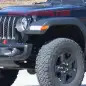 2021 Jeep Wrangler PHEV spy shots.