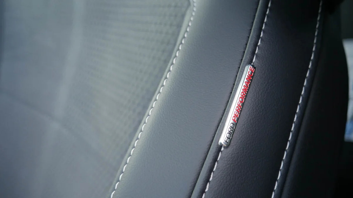 2022 Ford Mustang Mach-E GT Performance seat detail