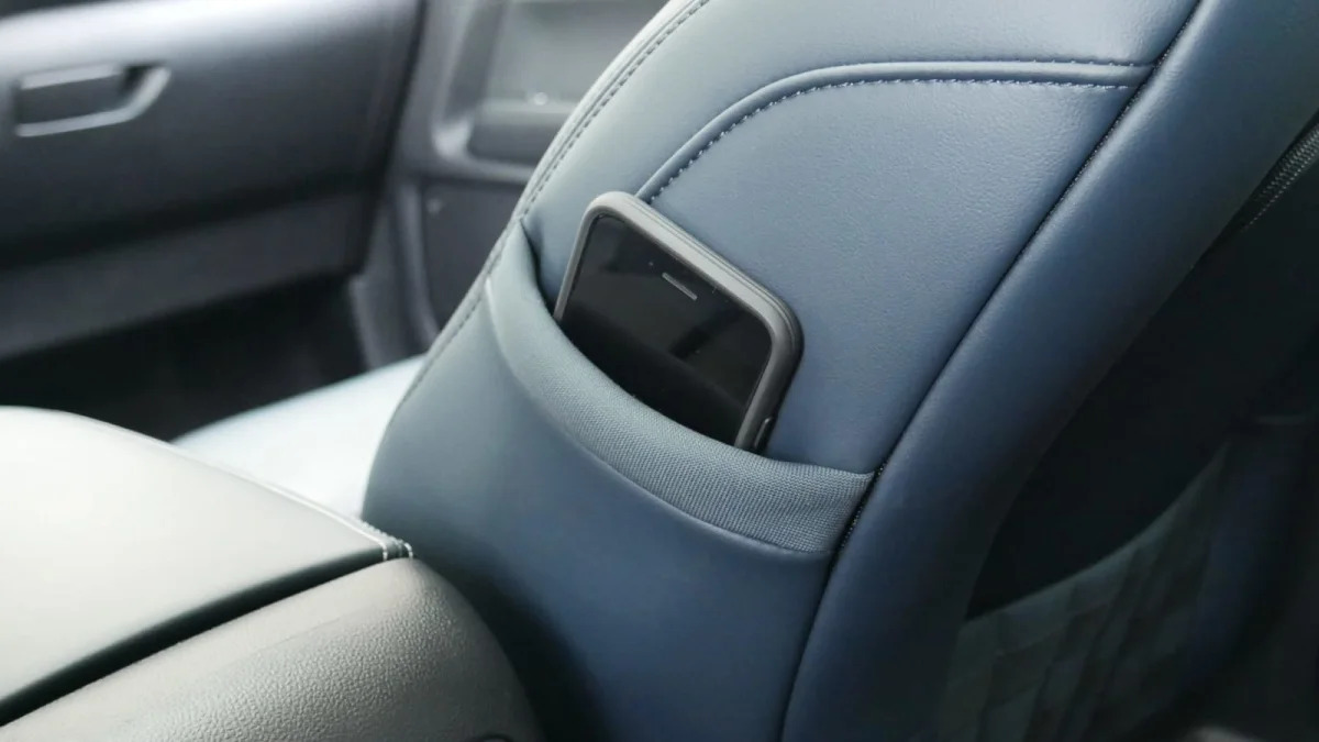 2021 Ford Bronco Sport interior seat pocket