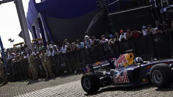 Red Bull Racing demonstration in Mumbai, India