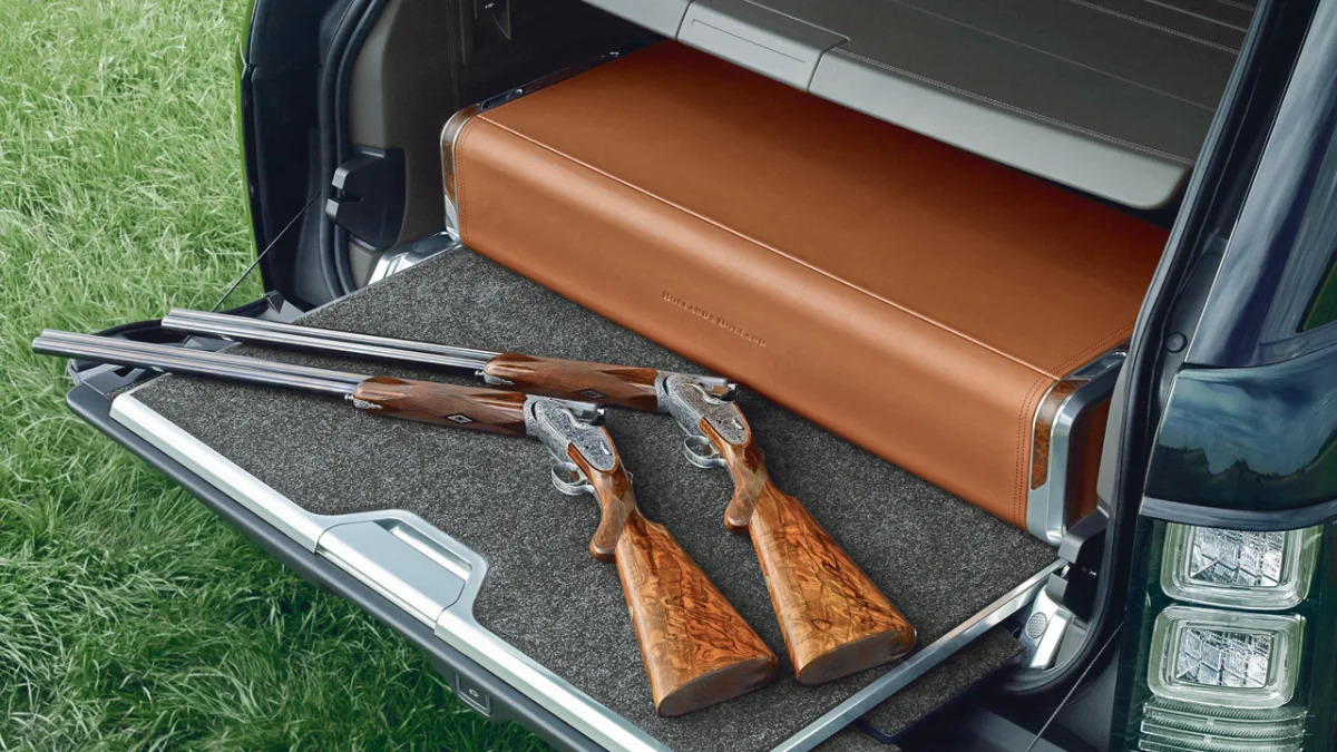 Portable Gun Cabinet In The Boot