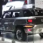 Ssangyong XAV concept unveiled at the 2015 Frankfurt Motor Show, rear three-quarter view.