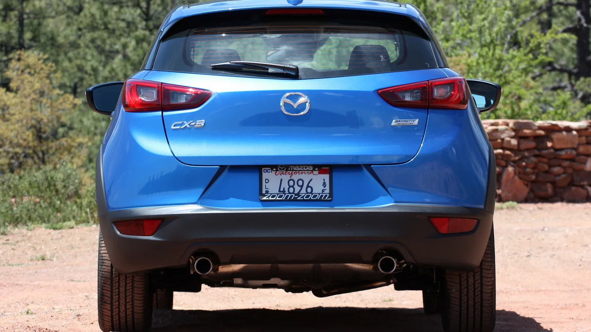 2016 Mazda CX-3 rear view