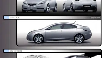 Unused Mazda3 Sketches
