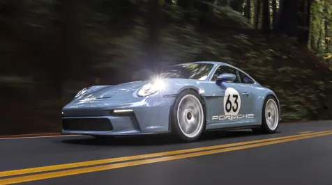 <h6><u>Porsche 911 ST in Shore Blue</u></h6>