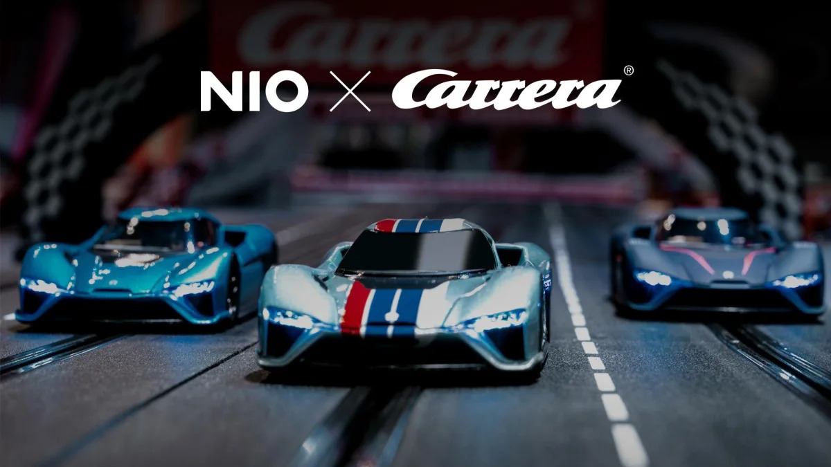 Nio EP9 Carrera slot cars