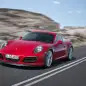 2017 Porsche 911 Carrera turbo in red