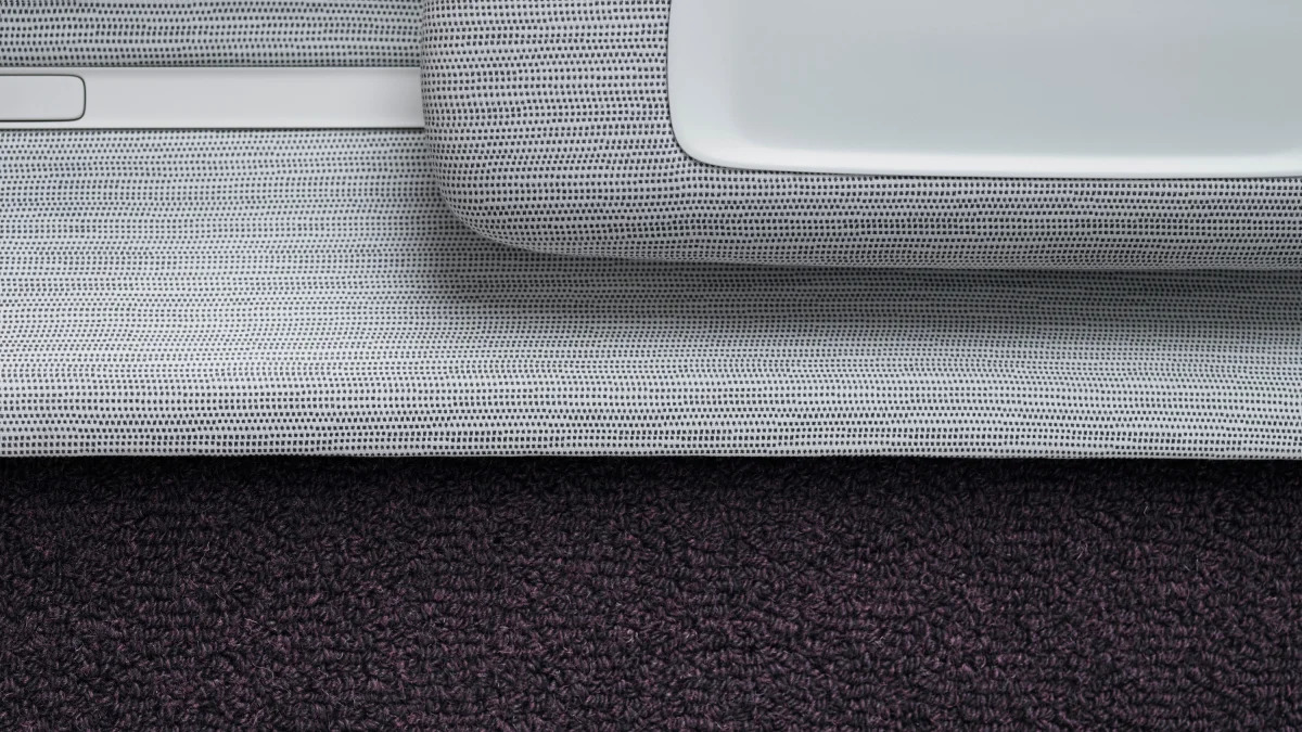 Volvo Concept Recharge, Interior detail textiles