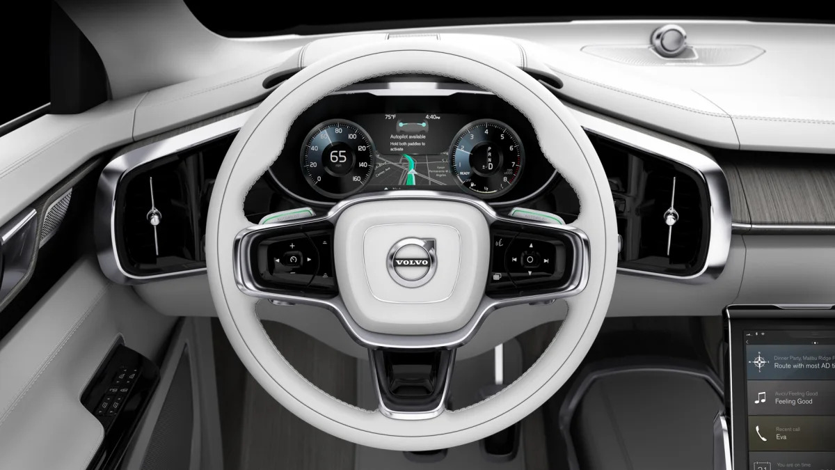 volvo concept 26 interior steering wheel instruments