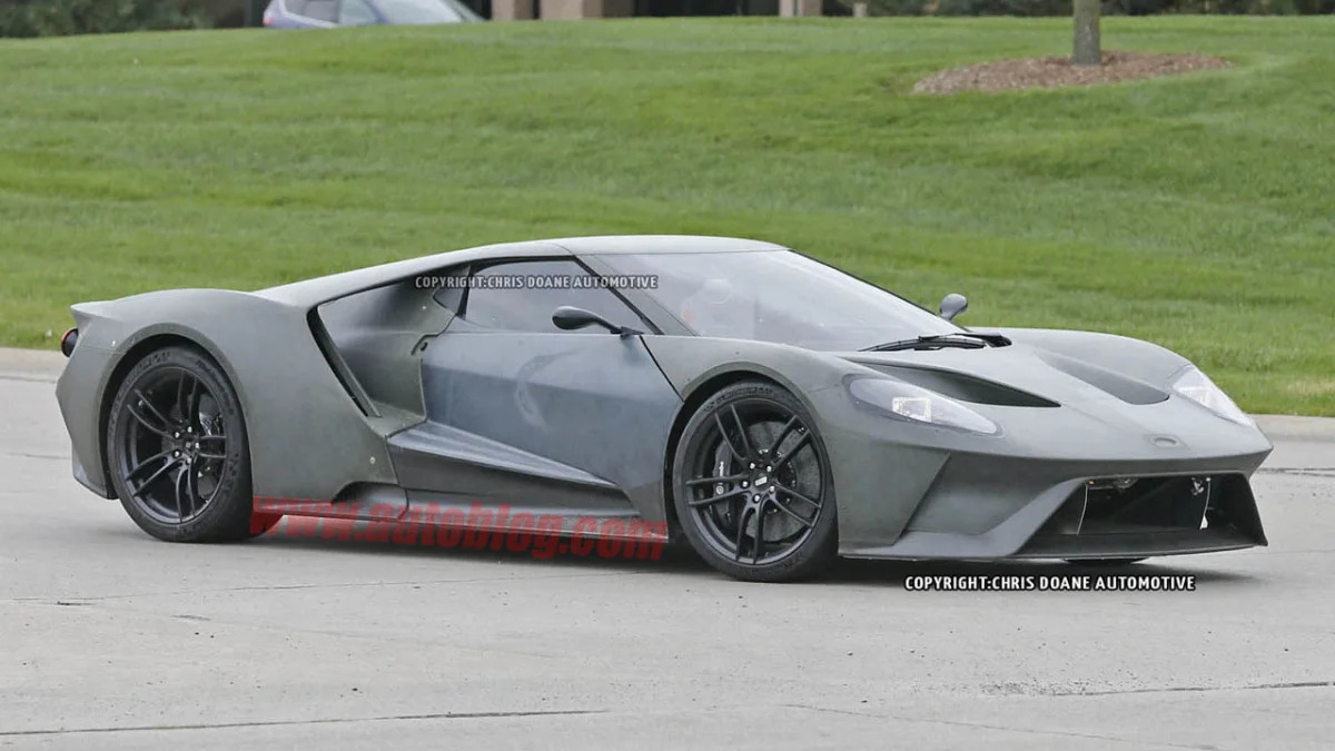 2017 Ford GT front side prototype
