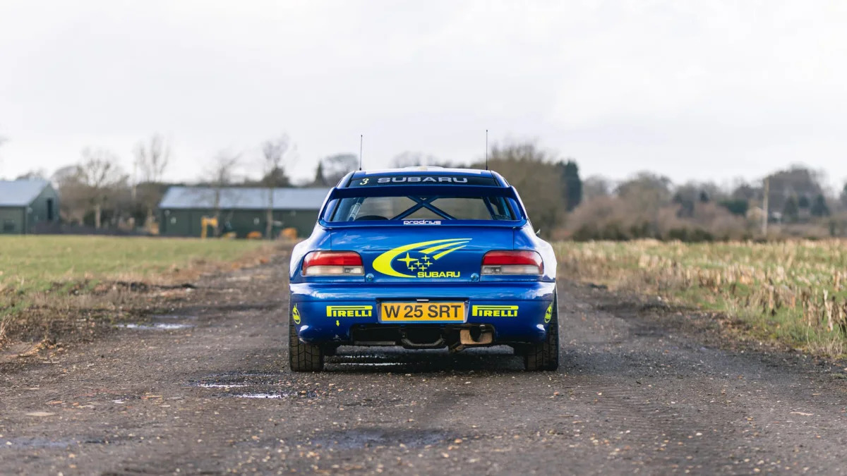 Subaru Impreza S6 WRC Richard Burns