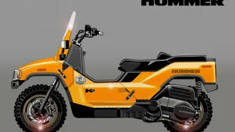 HUMMER H2 Scooter concept