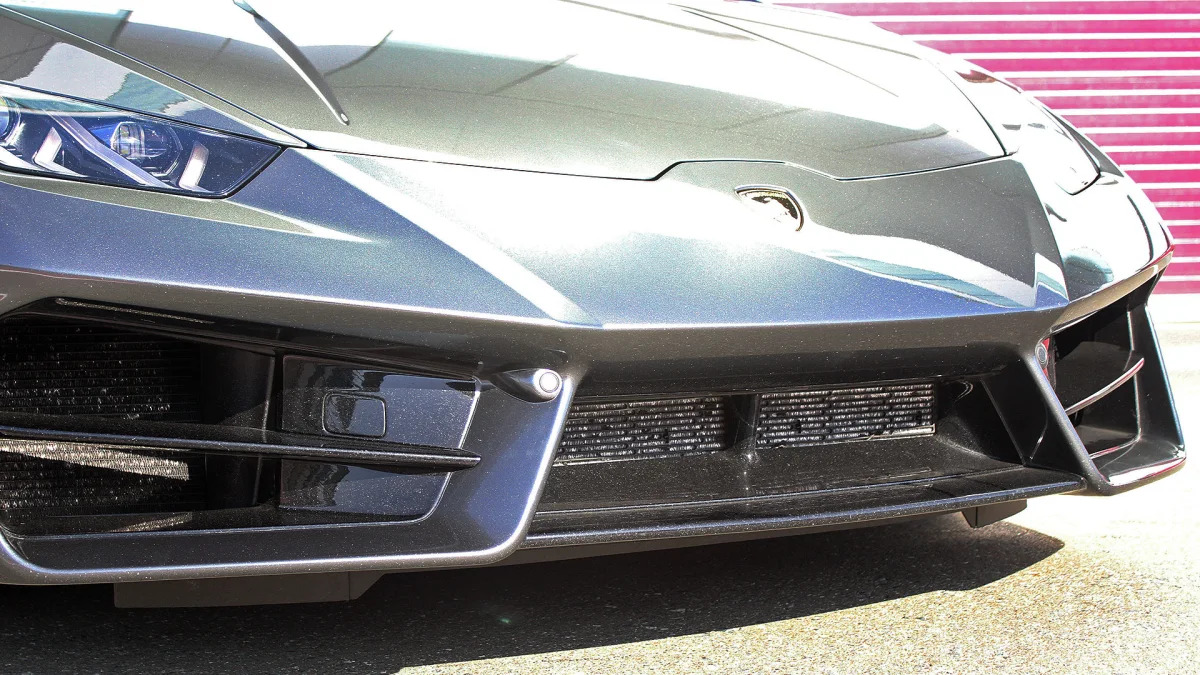 2016 Lamborghini Huracan LP 580-2 front detail
