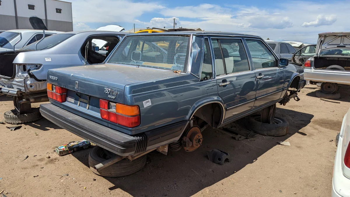 31 - 1984 Volvo 760 Turbo in Colorado junkyard - Photo by Murilee Martin