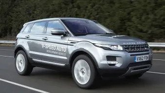 2014 Range Rover Evoque nine-speed development vehicle