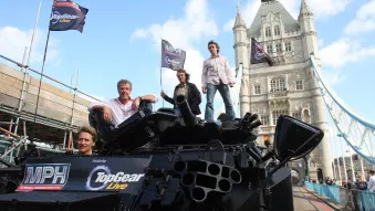 Top Gear terrorizes London in tank