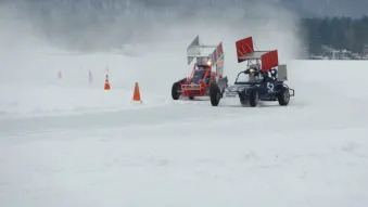 Ice Racing at Lake Algonquin, NY