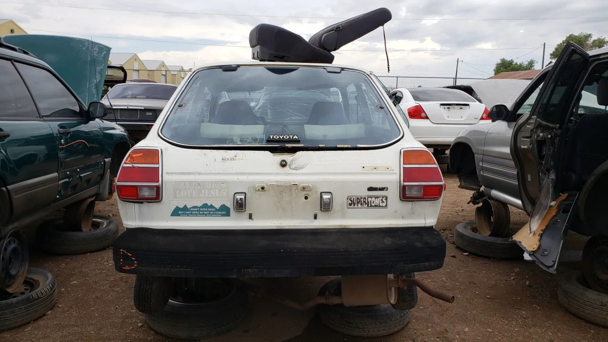 38 - 1981 Toyota Tercel in Colorado junkyard - photo by Murilee Martin
